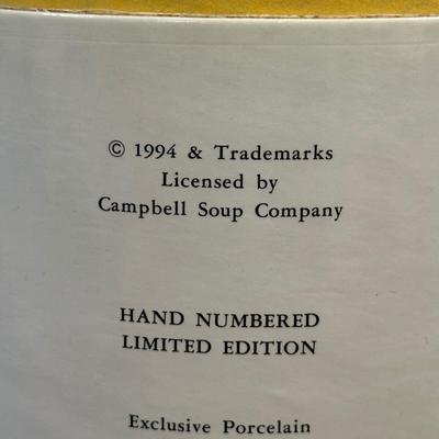 LOT 85: Vintage Campbell’s Soup Collectibles Campbell Kid Dolls NIP, Lunchbox & Thermos, Campbell's Kids Bride & Groom...