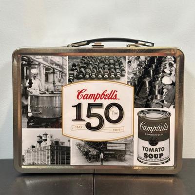 LOT 85: Vintage Campbell’s Soup Collectibles Campbell Kid Dolls NIP, Lunchbox & Thermos, Campbell's Kids Bride & Groom...