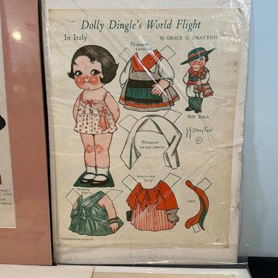 LOT 86: Dolly Dingle Paper Doll Collection