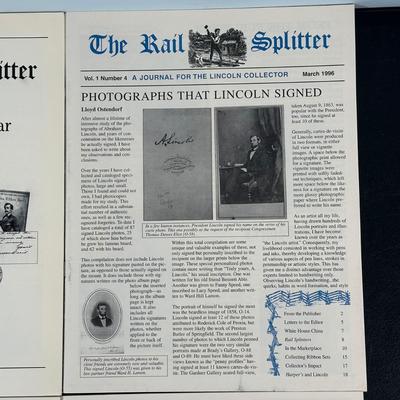 LOT 87: President Abraham Lincoln Collectibles & Memorabilia