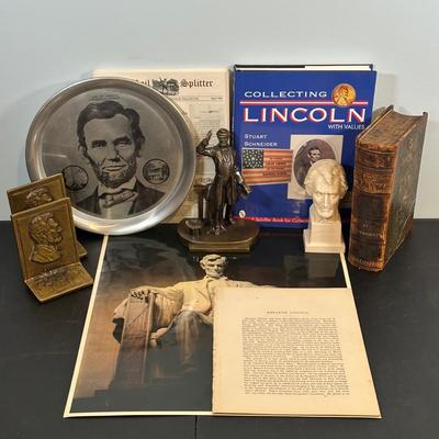 LOT 87: President Abraham Lincoln Collectibles & Memorabilia