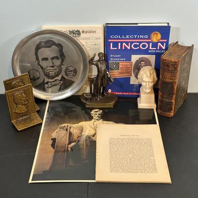 LOT 87: President Abraham Lincoln Collectibles & Memorabilia