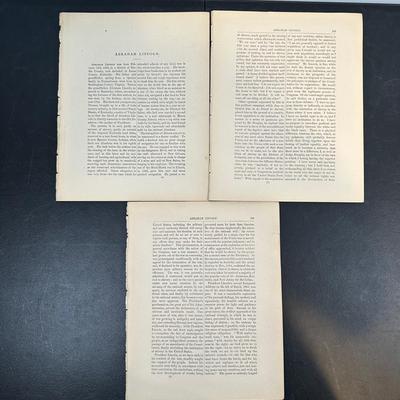 LOT 87: President Abraham Lincoln Collectibles & Memorabilia