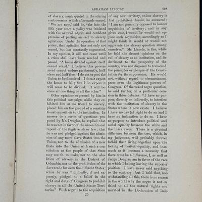LOT 87: President Abraham Lincoln Collectibles & Memorabilia