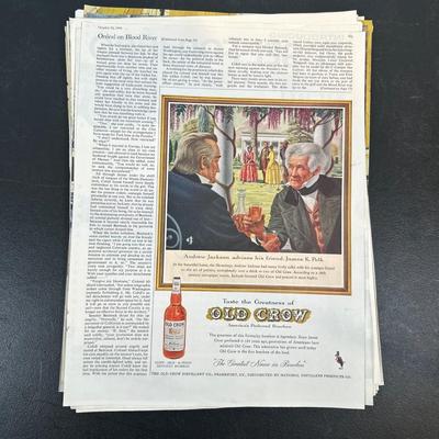 LOT 88: Collection Of Vintage Car Magazine Advertisements
