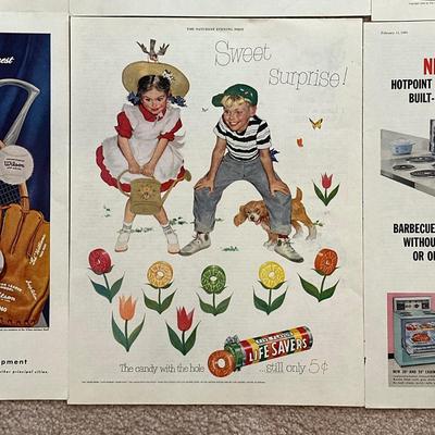 LOT 89: Vintage Magazine Advertisements- Sunbeam, 7Up & More