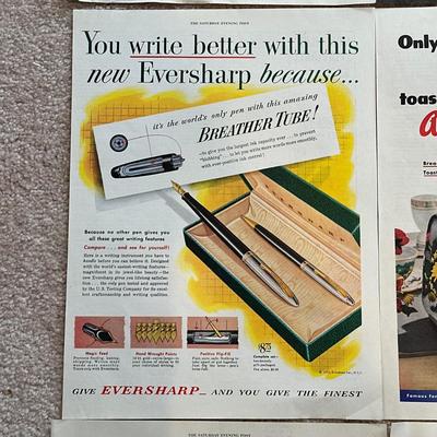 LOT 89: Vintage Magazine Advertisements- Sunbeam, 7Up & More