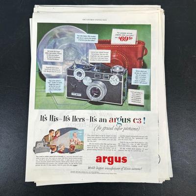 LOT 89: Vintage Magazine Advertisements- Sunbeam, 7Up & More