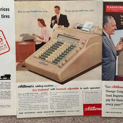LOT 89: Vintage Magazine Advertisements- Sunbeam, 7Up & More