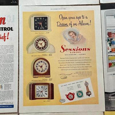 LOT 89: Vintage Magazine Advertisements- Sunbeam, 7Up & More