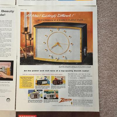 LOT 89: Vintage Magazine Advertisements- Sunbeam, 7Up & More