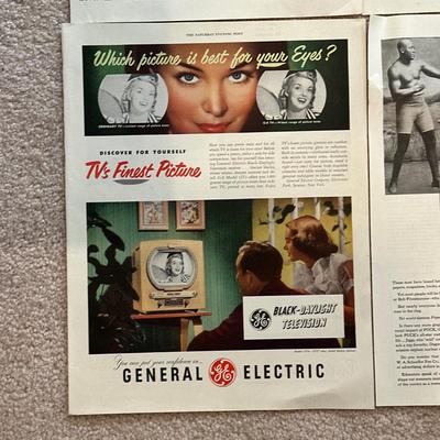 LOT 89: Vintage Magazine Advertisements- Sunbeam, 7Up & More