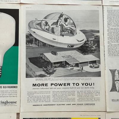 LOT 89: Vintage Magazine Advertisements- Sunbeam, 7Up & More