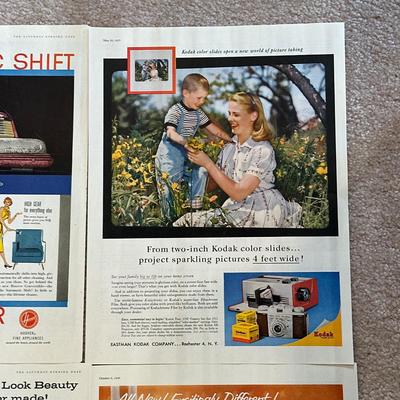 LOT 89: Vintage Magazine Advertisements- Sunbeam, 7Up & More