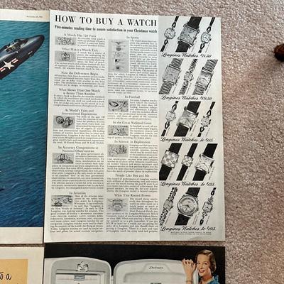 LOT 89: Vintage Magazine Advertisements- Sunbeam, 7Up & More