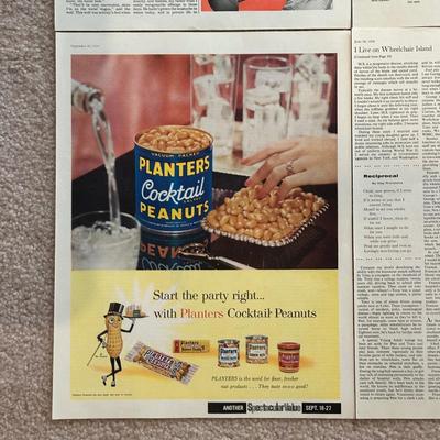 LOT 89: Vintage Magazine Advertisements- Sunbeam, 7Up & More