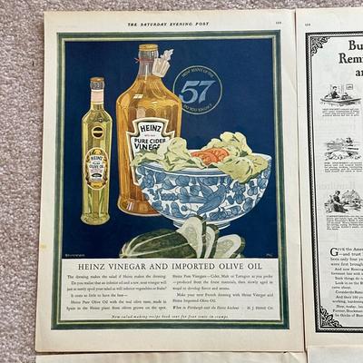 LOT 90: Vintage Magazine Advertisements & More - Coca Cola, Cracker Jack & More