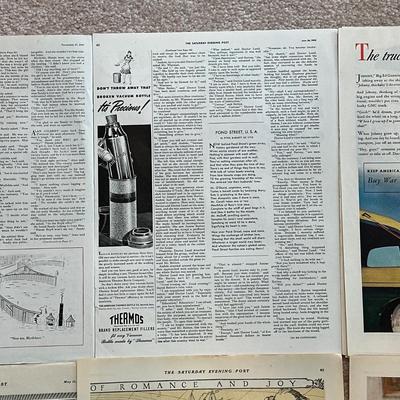 LOT 90: Vintage Magazine Advertisements & More - Coca Cola, Cracker Jack & More
