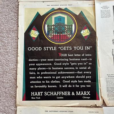 LOT 90: Vintage Magazine Advertisements & More - Coca Cola, Cracker Jack & More