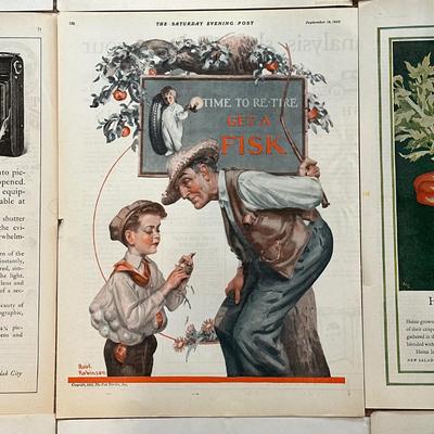LOT 90: Vintage Magazine Advertisements & More - Coca Cola, Cracker Jack & More