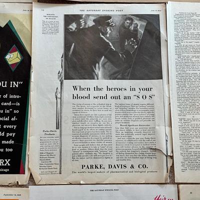 LOT 90: Vintage Magazine Advertisements & More - Coca Cola, Cracker Jack & More
