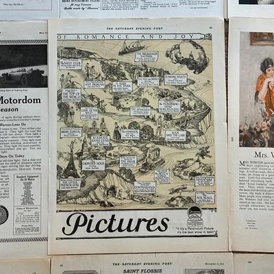 LOT 90: Vintage Magazine Advertisements & More - Coca Cola, Cracker Jack & More