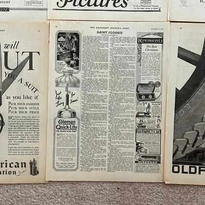LOT 90: Vintage Magazine Advertisements & More - Coca Cola, Cracker Jack & More