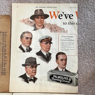 LOT 90: Vintage Magazine Advertisements & More - Coca Cola, Cracker Jack & More