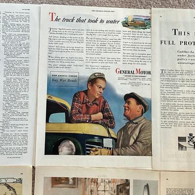 LOT 90: Vintage Magazine Advertisements & More - Coca Cola, Cracker Jack & More