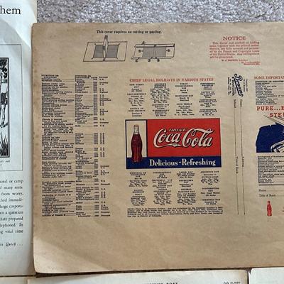 LOT 90: Vintage Magazine Advertisements & More - Coca Cola, Cracker Jack & More