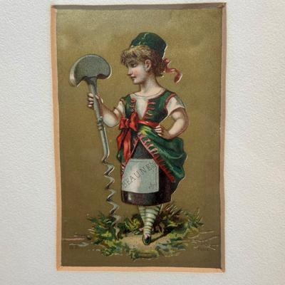 LOT 91: Collection Of Framed Advertising Cards