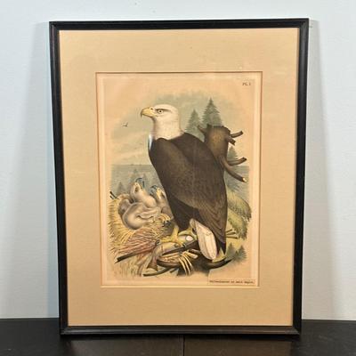 LOT 92: Framed Antique Maps, Leslie's Illustrated Weekly Newspaper Uncle Sam Cover & More