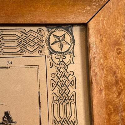 LOT 92: Framed Antique Maps, Leslie's Illustrated Weekly Newspaper Uncle Sam Cover & More