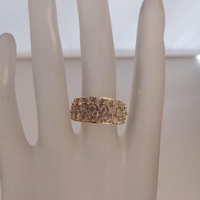 14 Karat Yellow Gold and Gemstone Ring- Size 6- Approx Weight 9.2 Grams (#14)