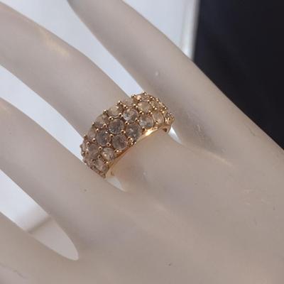 14 Karat Yellow Gold and Gemstone Ring- Size 6- Approx Weight 9.2 Grams (#14)