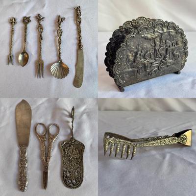 Ornate Silver Utensil Variety (GB-DZ)