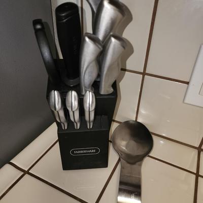 Knife Set Spoon Holder
