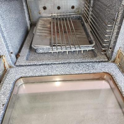 Vintage Western Holly Pink Gas Stove