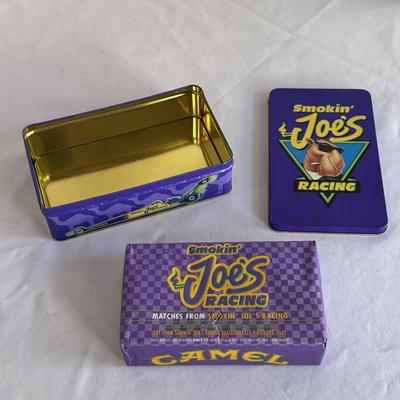 Vintage Leather Dice Cup, Smokin’ Joe Matches, and Several Marbles (GB-DZ)