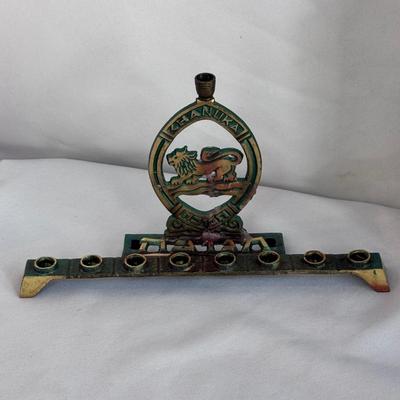 Ceramic Passover Seder Plate and Other Jewish Ceremonial Items (GB-DZ)