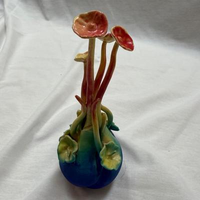 Delicate Ceramic Flower Sculpture (LR-BM)