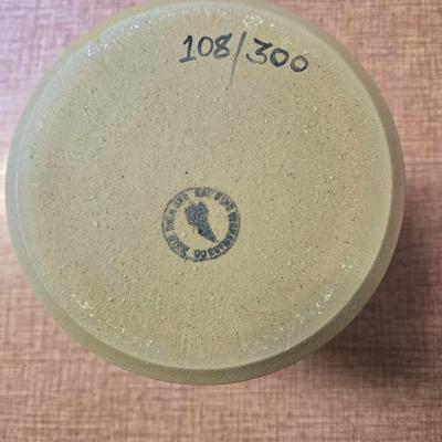 Red Wing Pottery utensil crock