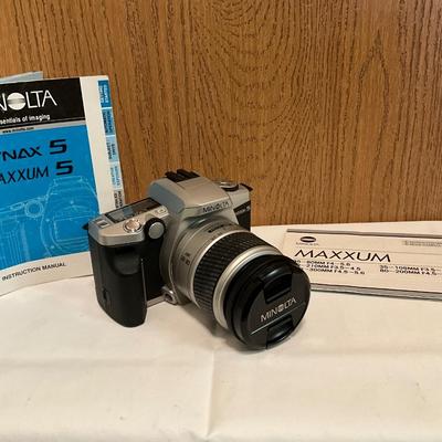 Minolta Maxxum 5 Camera with AF28-80 Lens
