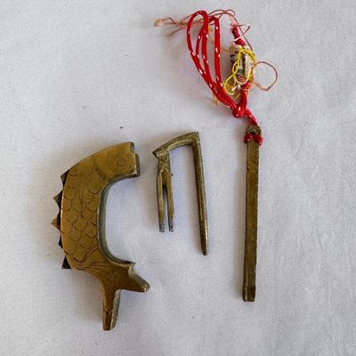 Asian Brass Koi Fish Locks (GB-DZ)