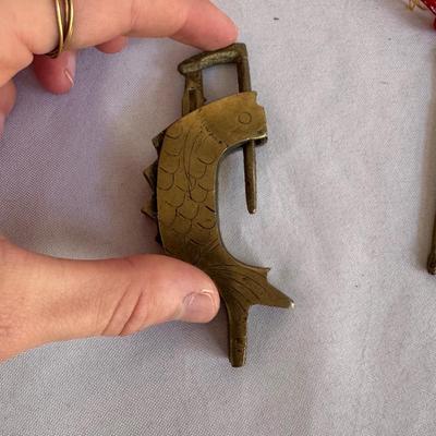 Asian Brass Koi Fish Locks (GB-DZ)