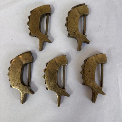 Asian Brass Koi Fish Locks (GB-DZ)