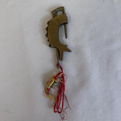 Asian Brass Koi Fish Locks (GB-DZ)