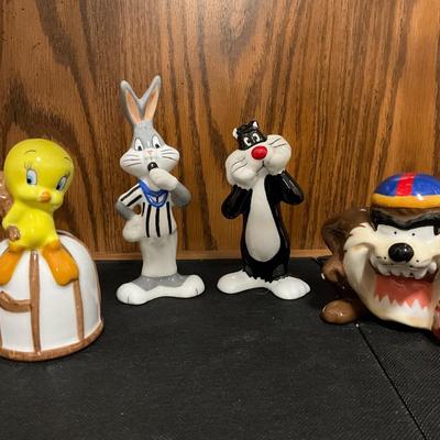 Looney Tunes Salt/Pepper Shakers