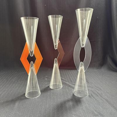 Geometric Glass Goblets (LR-BM)