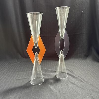 Geometric Glass Goblets (LR-BM)